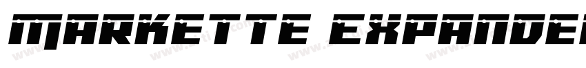 Markette Expanded字体转换
